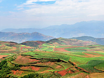 【遊遍中國自由行】雲南東川紅土地、羅平油菜花季、滇南建水元陽梯田八天（長榮/東方航空、無購物無自費）桃園出發