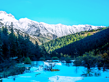 【遊遍中國自由行】冬遊巡禮九寨溝～峨嵋、瓦屋山冬雪九日《贈九寨千古情、升等三排椅》（無購物）台中出發